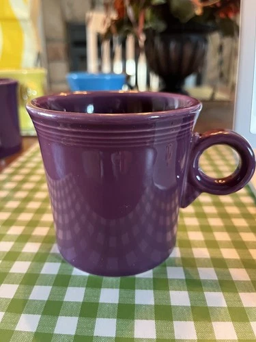 Fiesta Plum Classic Ring Handle, 10.25 oz Cup Mug Fiestaware USA