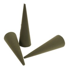 Green Floral Foam Cone Blocks for Home Use Wet Dry Flower Arrangements