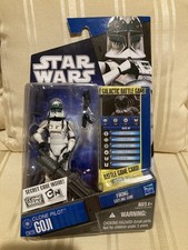 Star Wars Clone Wars Clone Pilot Goji CW28 Figure 2010 MOC
