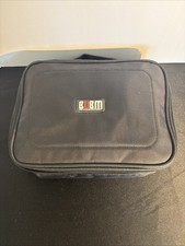 BUBM Electronic Organizer, Double Layer Medium- For 7.9" iPad Mini, Black