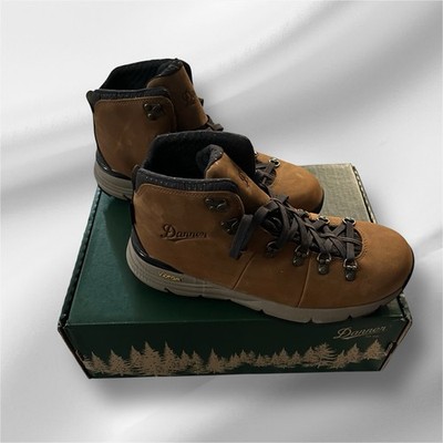 Danner Mountain 600 4.5'' Brown Leather Boots Size Mens 8 Wide 62250, NEW