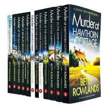 Betty Rowlands Melissa Craig Mystery Collection 12 Books Set (Murder at Hawthor