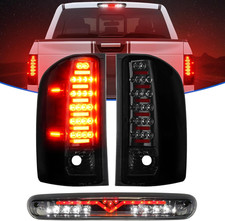 2007-2013 Silverado 1500 2007-2014 2500HD 3500HD Tail Lights  Compatible Replacem