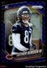 2025 Panini Prizm Black and Blue Checker #331 Luther Burden III RC ROOKIE BEARS