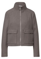 Street One Jacke Kurz, Damen, GrößE M, Schwarz, Baumwolle, Modell