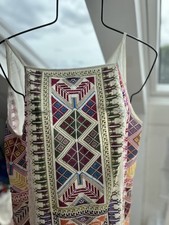 Aztec  Print Slip Dress MBoho Patchwork maxi dress