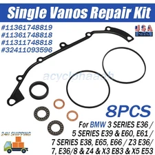 Single Vanos O-Ring Seal Gasket Repair Kit For BMW M50TU M52 S50 S52 E36 E38 E39