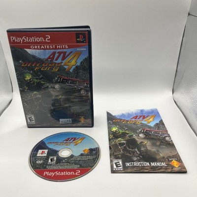 ATV Offroad Fury 4 Sony PlayStation 2, 2006 Complete w/ Manual CIB Tested Works