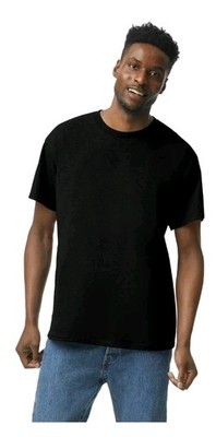 Gildan Men's Crew Nack Black T-Shirt, heavy cotton Multi sizes EVERYDAY Wear 
