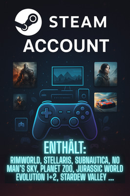 Steam Zugang   113 Games | GTA, Fallout 3, Sims 3, Civ 6, RimWorld, No Man s Sky