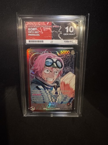 Koby (Alternate Art) graded ACE 10 for sale on eBay