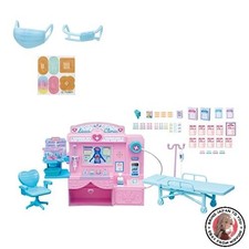 Takara Tomy Licca Talking Clinic Doll Beep Shindan Doctor Playset Toy Japan