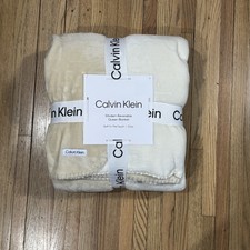CALVIN KLEIN Queen Size Modern Reversible Bei...