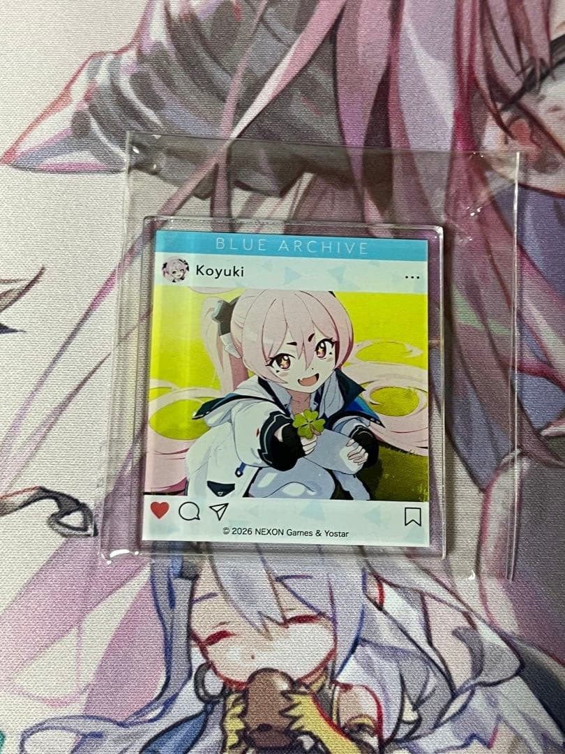 Blue Archive Koyuki Kurosaki SNS style acrylic magnet