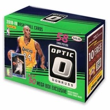 2018-19 Optic Basketball Sealed Mega Box Shock Rated Rookie Cards 58  NEW Sealed