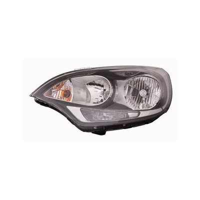 Rechte Scheinwerfer Vorne Für KIA Rio Ab 2011 Schwarze Linse 921021W280