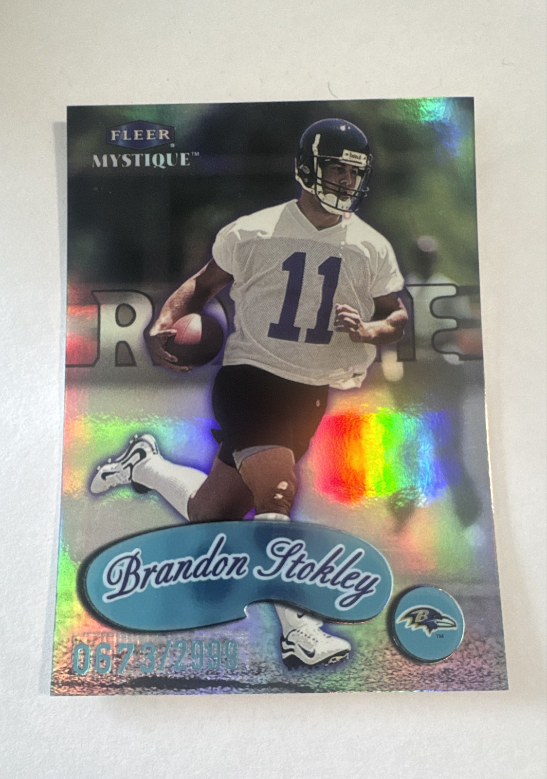 Brandon Stokley Fleer Mystique #116 Base