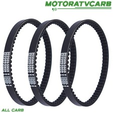 ALL-CARB 203589 For Go Kart Drive Belt 30 Series Manco 5959 Comet Black 3pcs