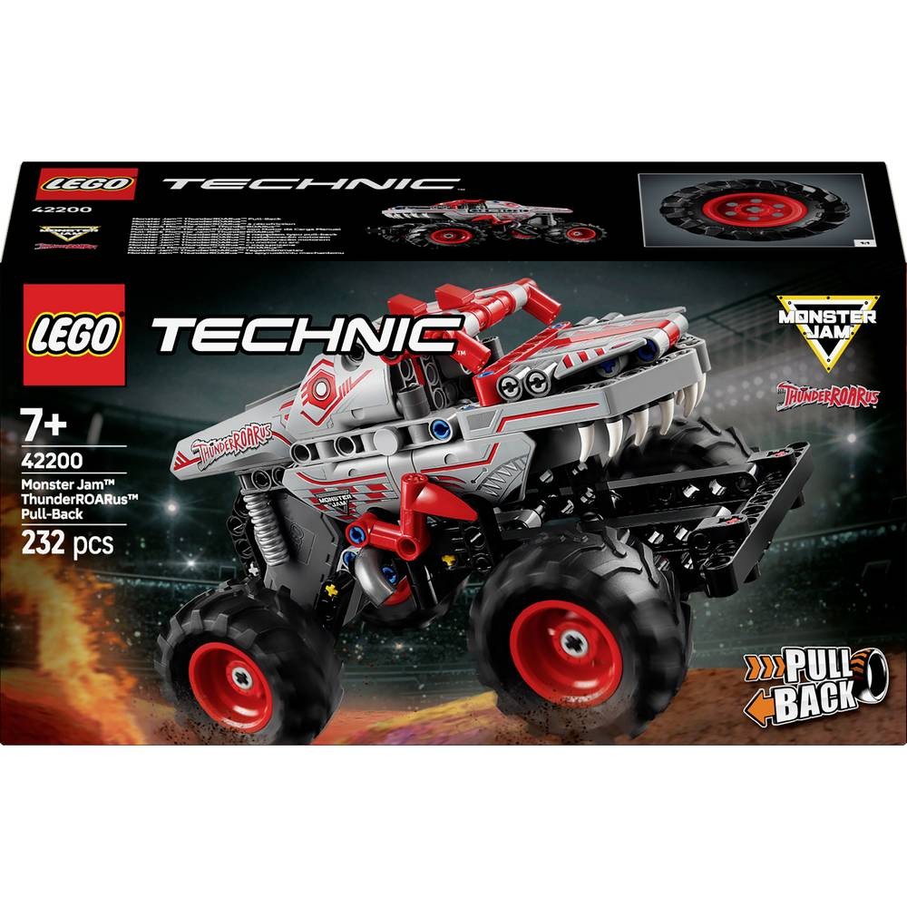 LEGO Technic 42200 Monster Jam ThunderROARUS, jouet de construction mécanique