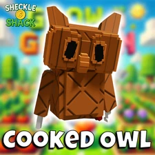 COOKED OWL 🍗🦉 GROW A GARDEN🪴 🎮ROBLOX (Super Fast Delivery🚀!)