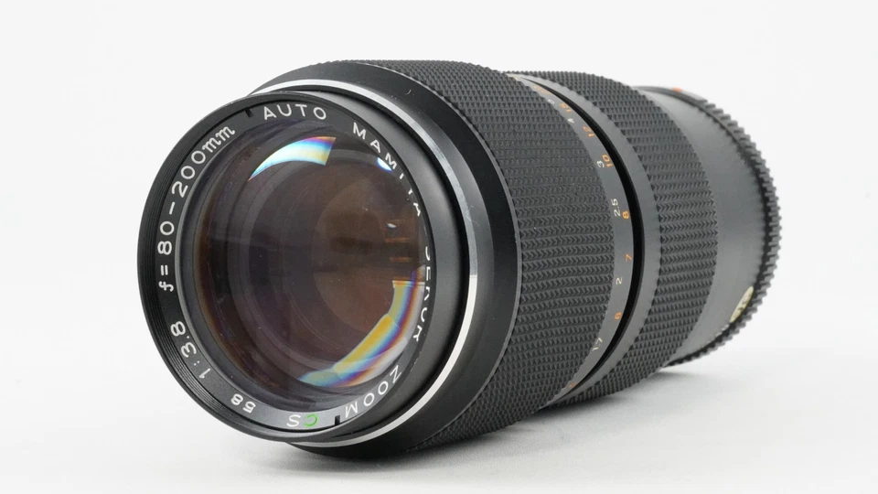 【Problème】Mamiya Sekor Zoom CS 80-200mm f3.8 Téléobjectif Zoom du Japon #617 - Photo 2/4