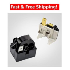 Compact Compressor PTC Starter Relay  Overload Protection Kit for Refrigerators