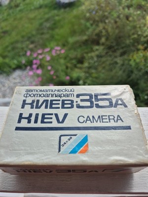 Vintage Kiev 35A Compact 35mm Film Camera Made in USSR Soviet