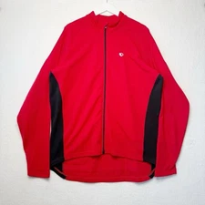PEARL IZUMI Select Thermal Cycling Jersey Fleece Lined Jacket Red Mens Sz XXL