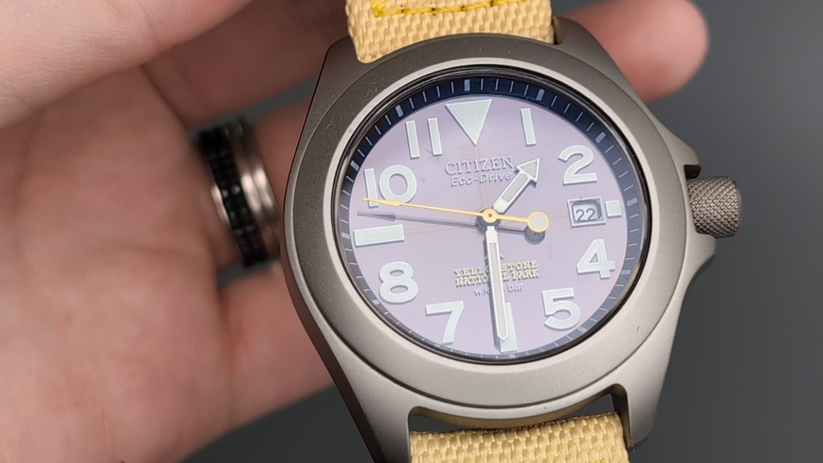 Mint] CITIZEN Promaster Tough Yellowstone 7828-H21963 Eco-Drive GN