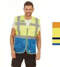 Yoko Giacca di Sicurezza Uomo Hi-Vis ISO20471 Classe 1 e 2 Gilet HVW820 NUOVO