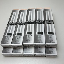10 Bulbs Lot New Sylvania 20335 13watt Fluorescent Bulb DULUX S CF13DS/835