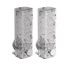 450ml Wall Mount Shower Soap Shampoo Lotion Dispenser Pressed Body Wash Suction