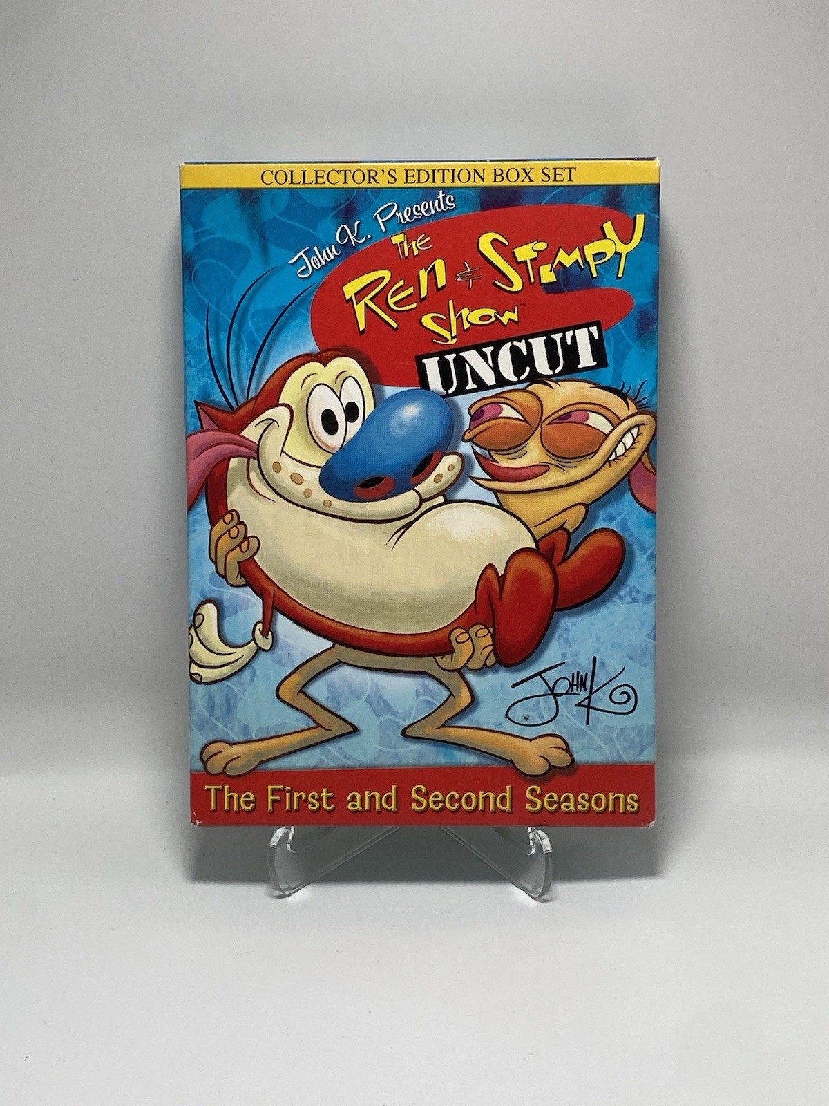 The Ren  Stimpy Show - The Complete First and Second Seasons (DVD, 2004, 3-Disk)