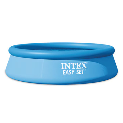 Intex 10-ft x 10-ft x 30-in Inflatable top ring Round Above-Ground Pool