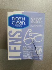 Nice N Clean 50 LENS WIPES Pre-Moistened Non-...
