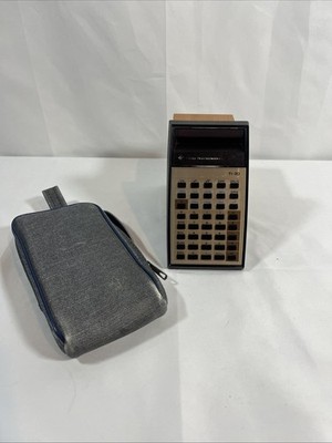 Vintage Texas Instruments TI-30 Calculator   With A Case