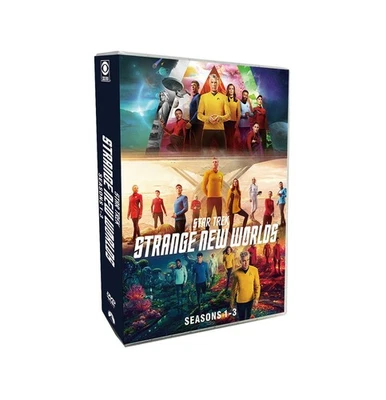 Star Trek Strange New Worlds: The Complete Series, Seasons 1-3 (DVD, 11-Disc)