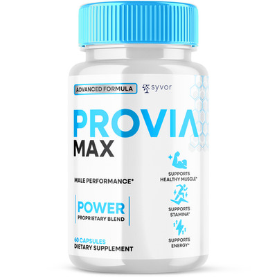 Provia Max Pills for Men Max Strength Provia Max Formula Supplement 60 Capsules