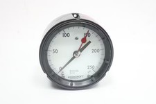 Ashcroft 45-1279AS-02B-0-250PSI Pressure Gauge 4-1/2in 0-250psi 1/4in Npt