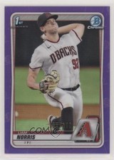 2020 Bowman Draft Chrome Purple Refractor /250 Liam Norris #BD-147 fm0