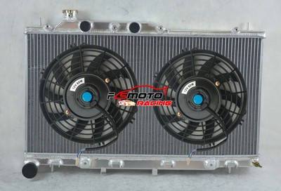Radiator+Fans for 2003-2009 2004 Subaru Outback/Liberty BL / BP EZ30 6cyl petrol