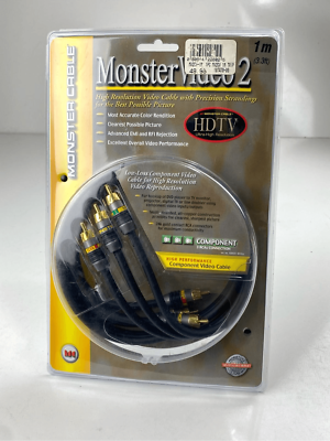 Monster Cable Monster Video 2 High Performance Component Monster Cable Monster Video 2 High Performance Component