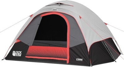 NEW CORE 6 Person Tent Block Out Technology 1356911 W Carry Bag 11ftx9x5.