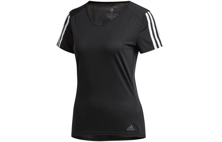 спортивный облегающий дышащий пуловер adidas для бега и футболка с коротким рукавом
