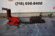 Wheeler Rex Hydraulic Pipe Cutter Model 5590 65 inch Long Chain  2