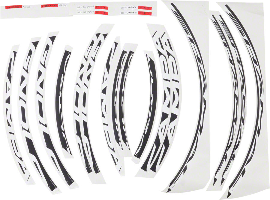 Комплект этикеток Campagnolo Shamal Ultra для 2-сторонней подгонки 2012
