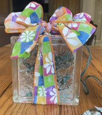 Clear Glass Block Square Brick Tile 5-3/4” x 5-3/4” x 3-1/8” Genuine Corning