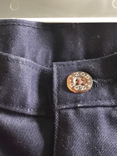 IZOD Navy Blue Pleated Front Khaki Chino Pants Boy’s Size 20R - Picture 8 of 9