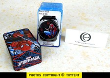 Marvel Spider-Man wrist watch BIG 2-inch watch face  tin box