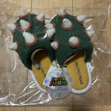 Zapatillas unisex Gelato Piqué Bowser Room Shoes S-M Super Mario Brothers JP nuevas